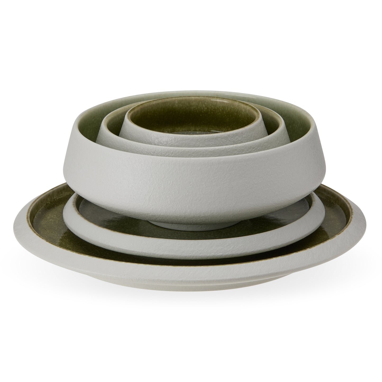 20-Piece Dinner Set Olive Green