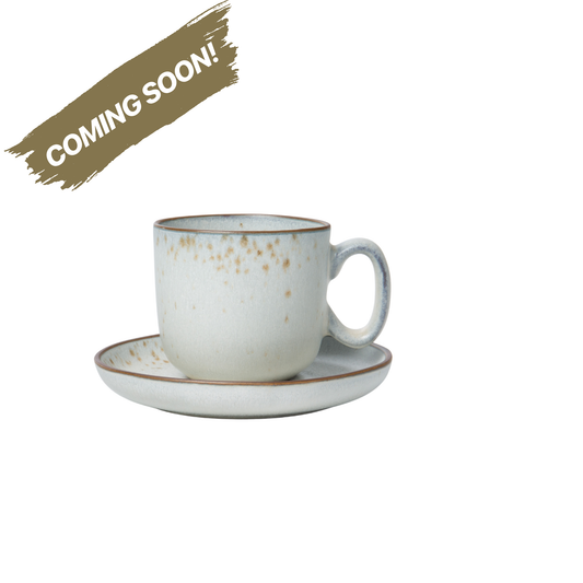 Pearl Aqua Speckle  Coffee Mugs & Espresso Cups