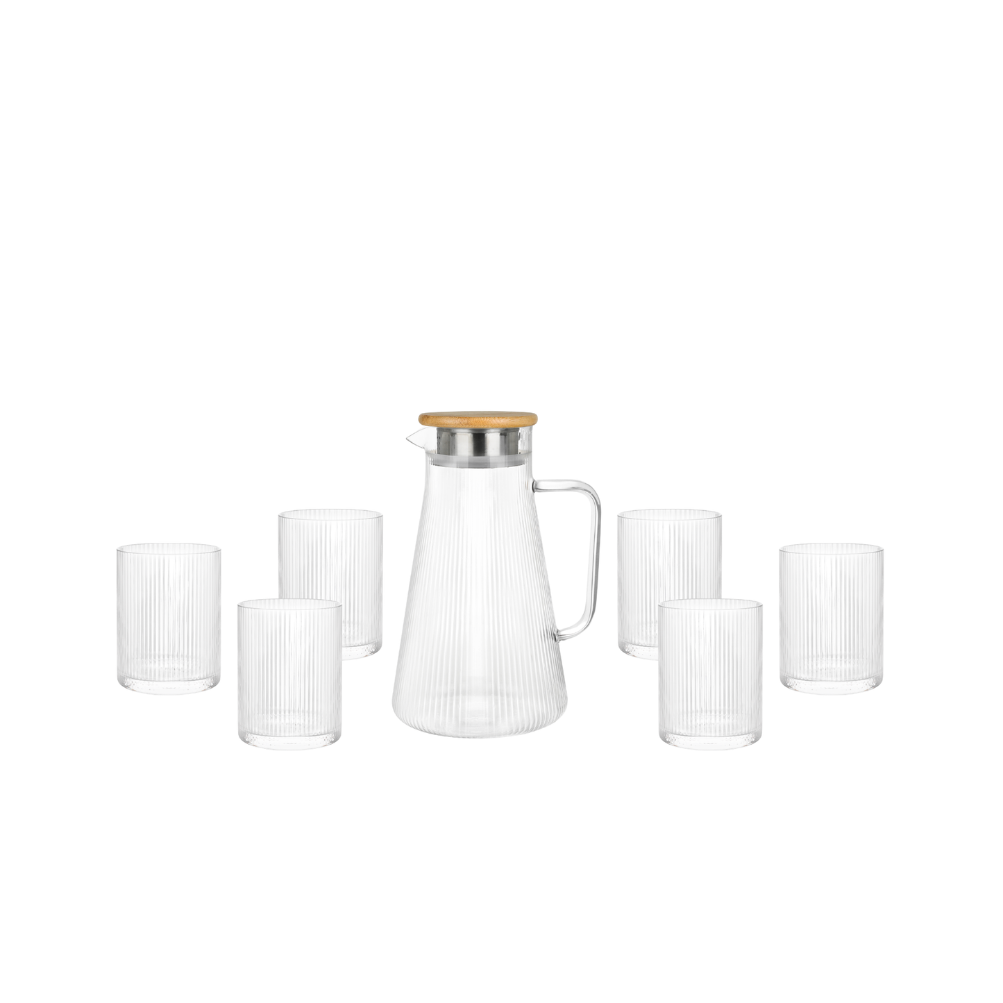 Refreshment Set – 7 Piece Jug & Glassware Set