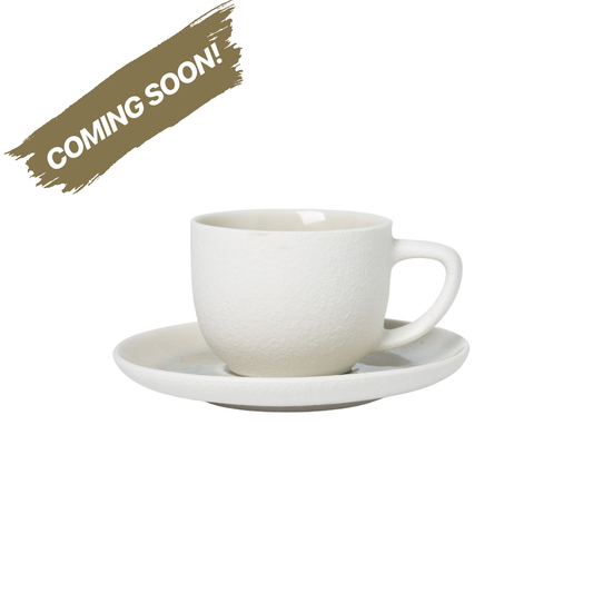 Frosted Edition  Espresso Cups & Saucers